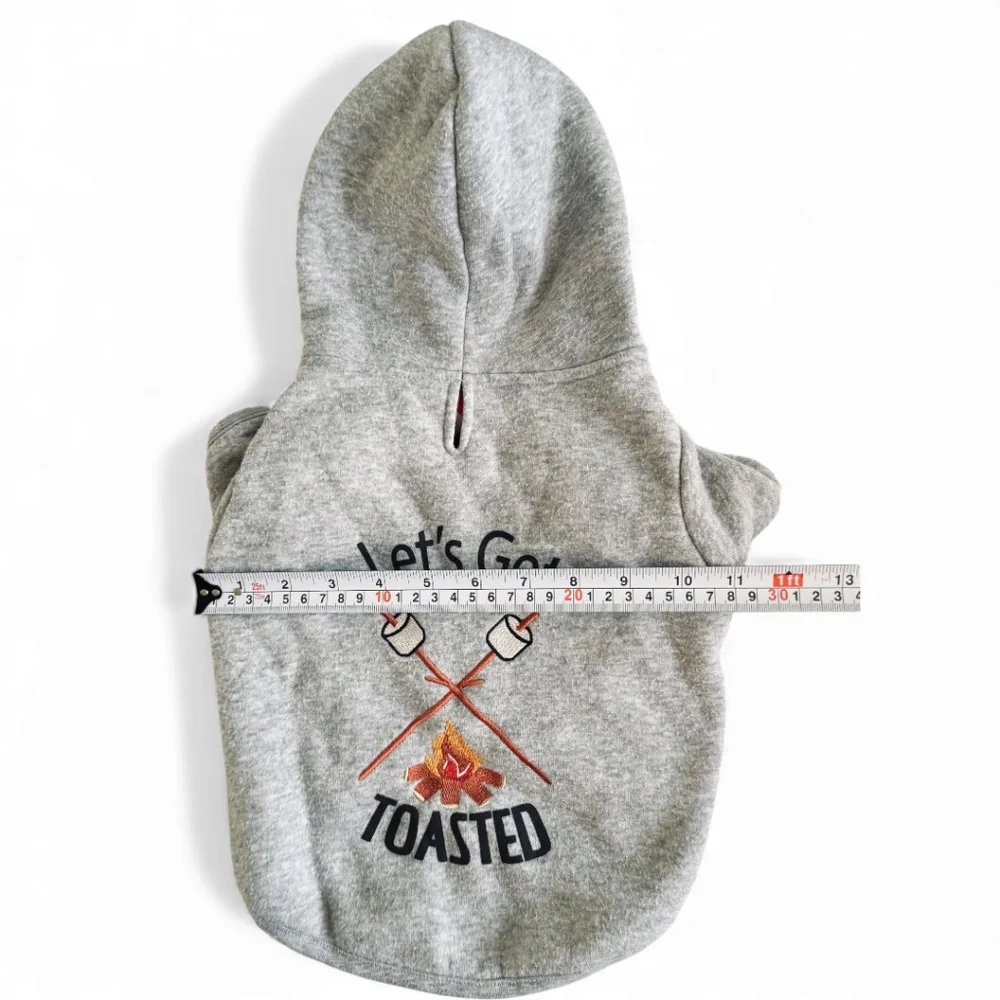 Bond & Co “Let’s Get Toasted” Dog Hoodie | Size M